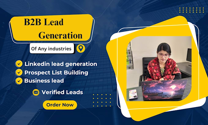 provide linkedin lead generation and prospect list building