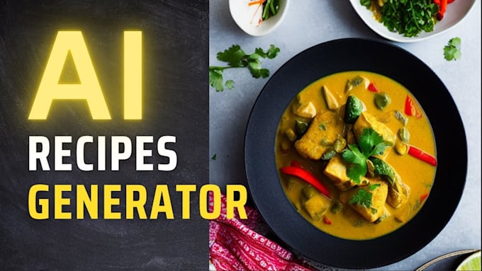 Develop saas ai cooking meal plan website ai food recipe generator