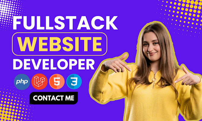do php laravel developer, php web developer, full stack developer, bug fix