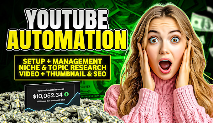 make top 10 cashcow videos, faceless videos and youtube automation channel