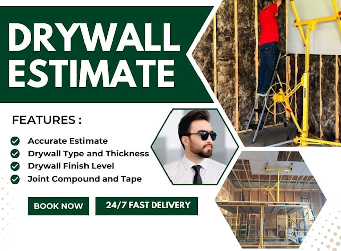 do accurate drywall estimate and material takeoff services