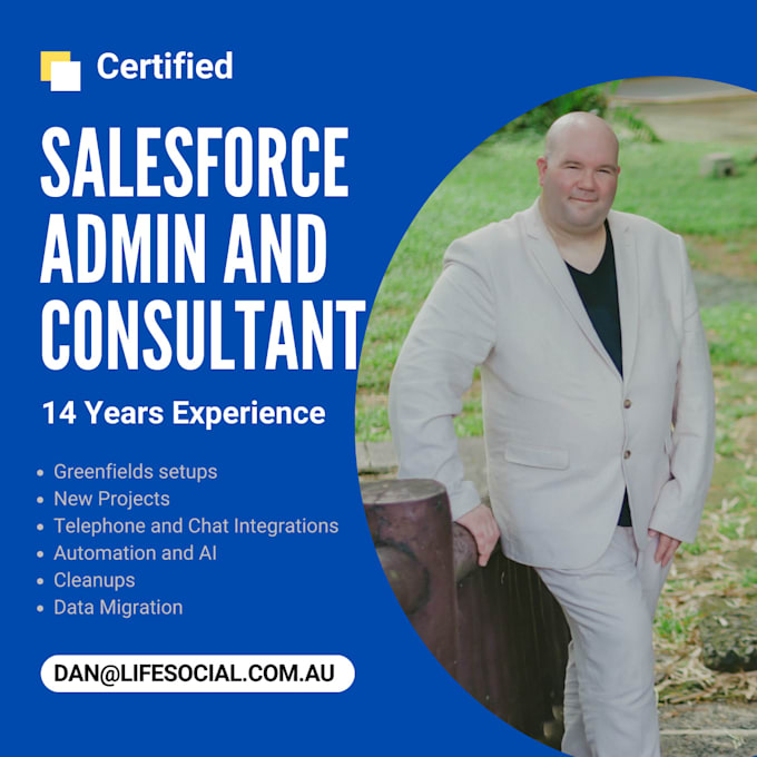 be your salesforce administrator