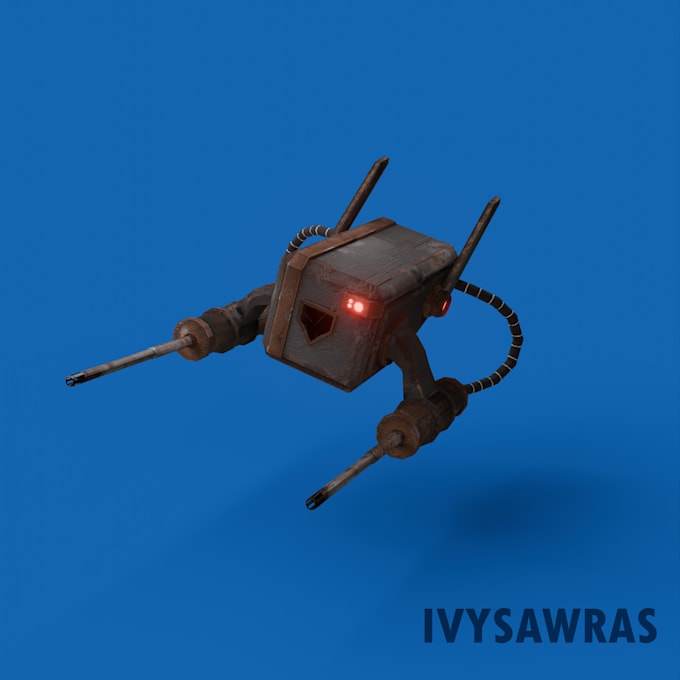 model a 3d asset for your game
