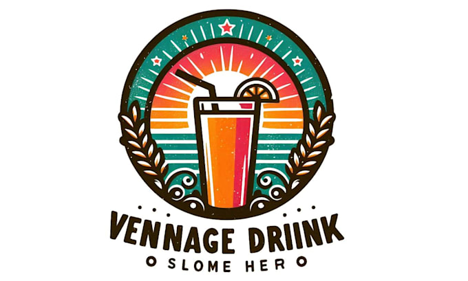 design food drink restaurant logo