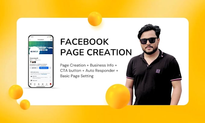 create facebook business page, page setup and many more