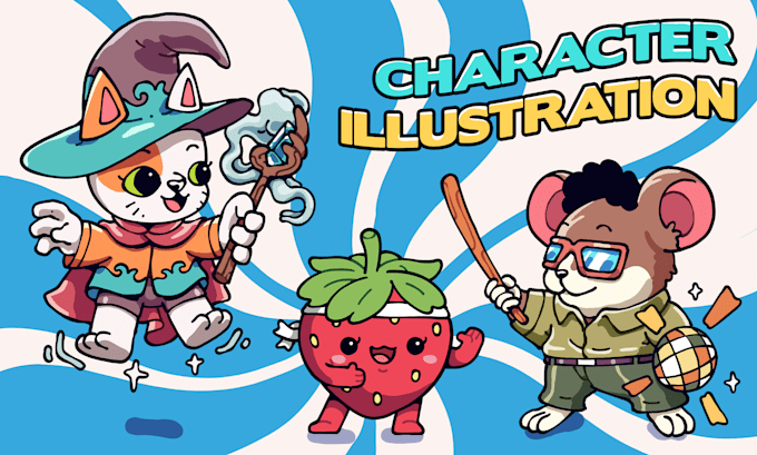 create animal and character illustration