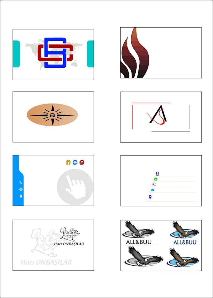 graphic logo design profil