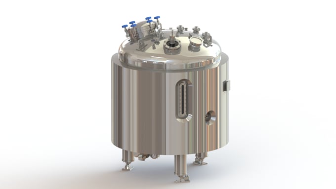 design pressure vessel and storage tank fabrication drawings
