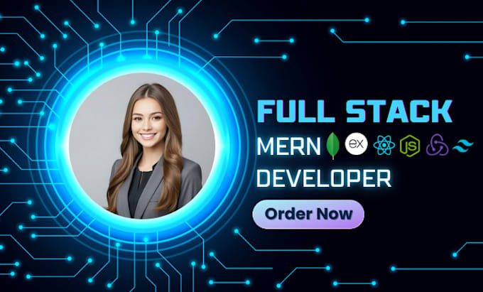 develop a modern and responsive website using react and node js