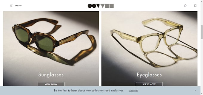 design sunglasses shopify eye glasses store and sunshade website