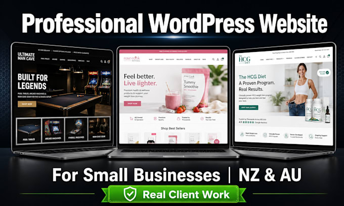 build a professional wordpress website for your small business