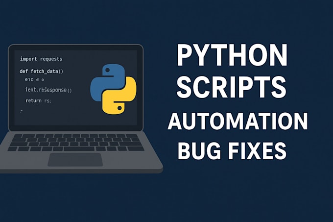 write python scripts and debug errors