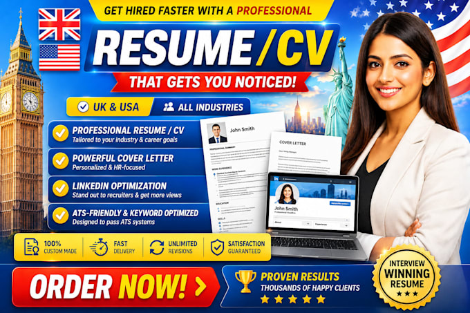write executive usa cv resume maker update ats friendly uk cover letter linkedin