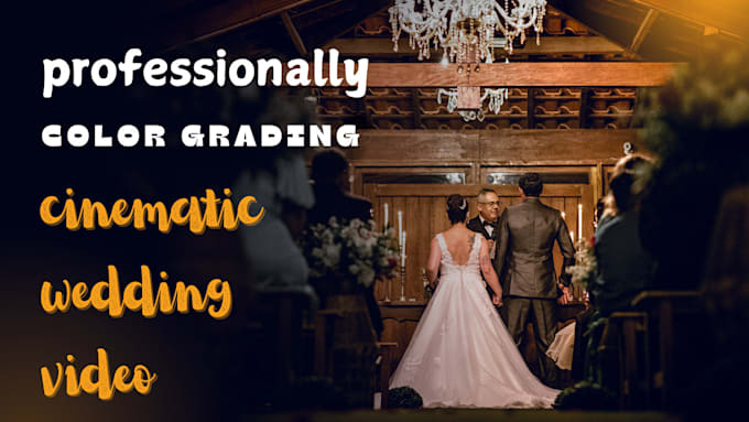 edit professional cinematic wedding video editing