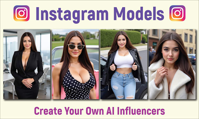 Generate custom ai models and influencers for social media marketing by ...