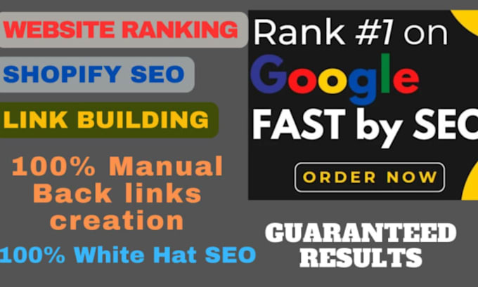 do advance shopify SEO optimization for google 1st ranking