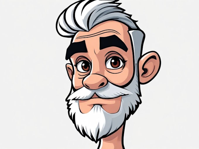 design vector cartoon portrait