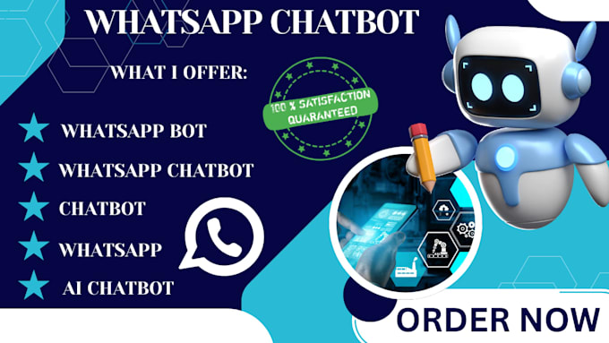 Create whatsapp chatbot via whatsapp bot api, facebook messenger bot by ...