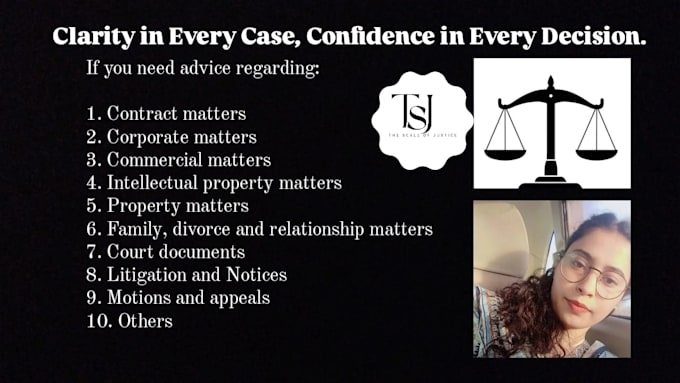 be your lawyer and help with legal documents