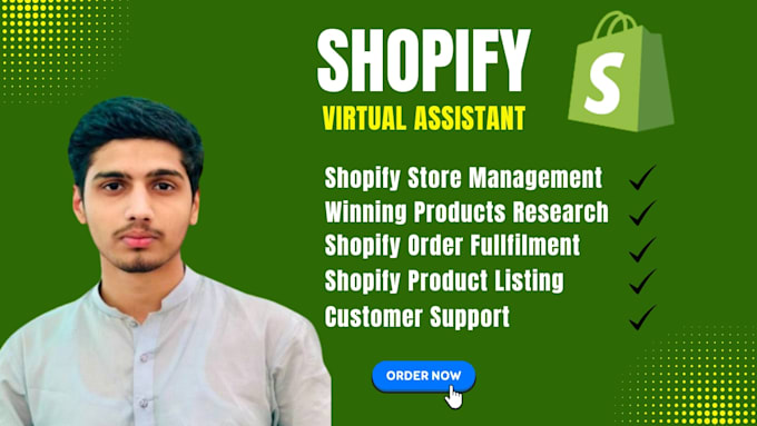 be your shopify virtual assistant