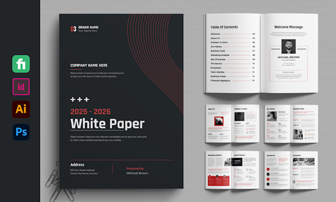 do white paper design or crypto white paper design