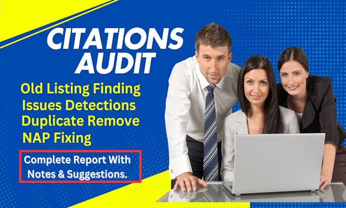 audit and clean up local citations, fix nap issues, and remove duplicates