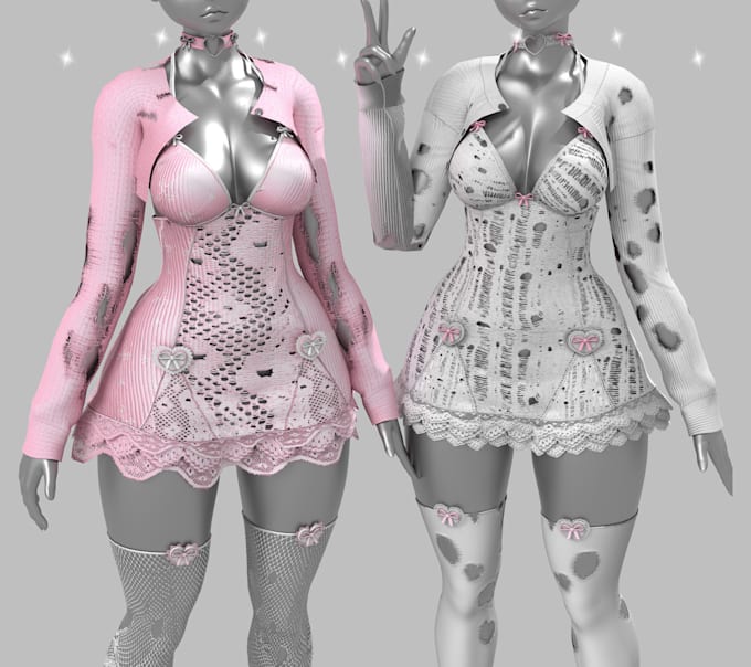 do custom vrchat 3d assets, props, and quest ready optimized models