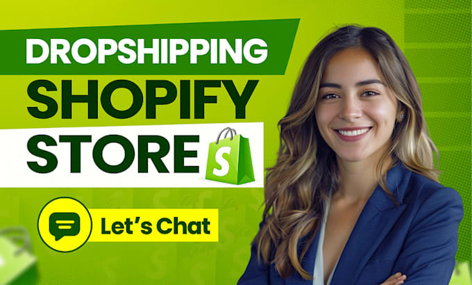 build shopify store design, redesign shopify dropshipping store, shopify website