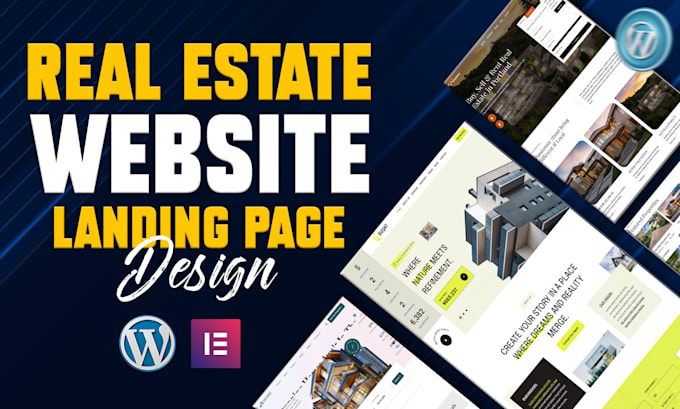 create realtor, agent or real estate website with wordpress