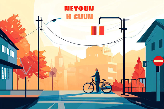 create modern flat vector illustration