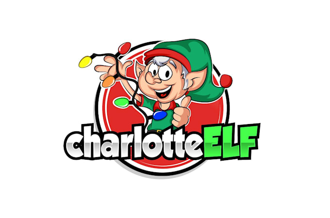 create graceful and fantastic elf logo design