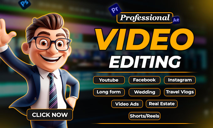 do professional video editing for youtube