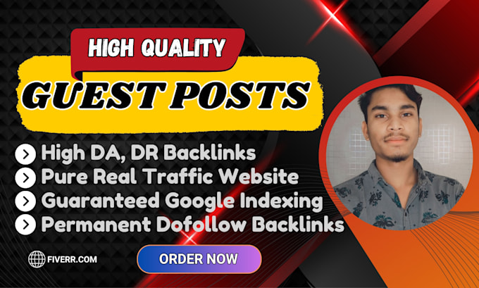 write and publish guest posts on real websites with dofollow backlinks