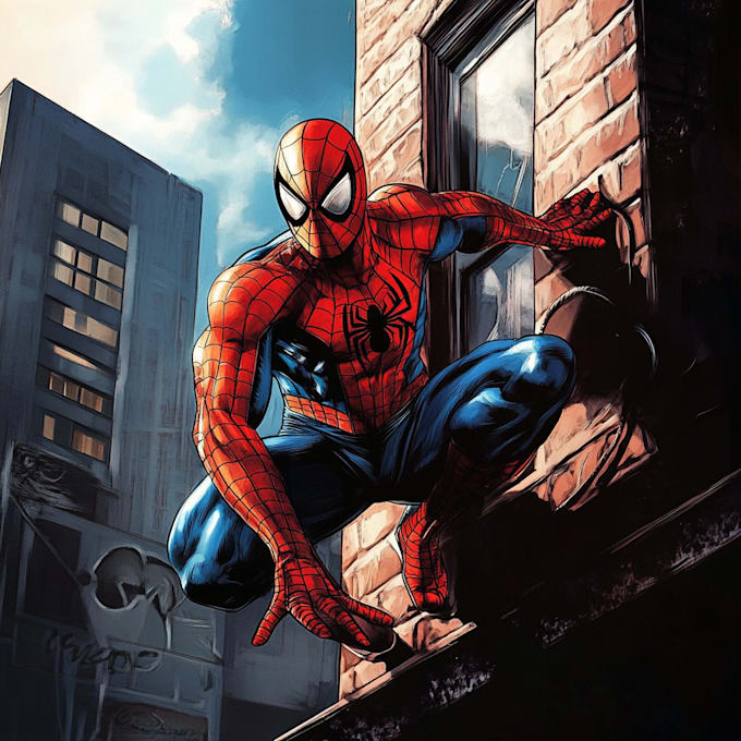 design an amazing superhero pop art