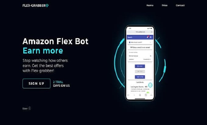 create amazon driver bot, instacart bot, doordash bot, spark driver bot,uber bo