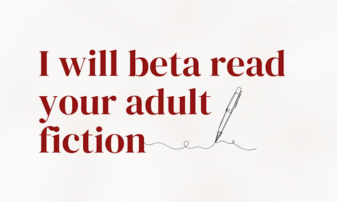 beta read and critique your adult fiction novel with inline comments