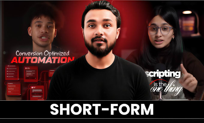 edit viral youtube shorts, instagram reels and tiktok videos