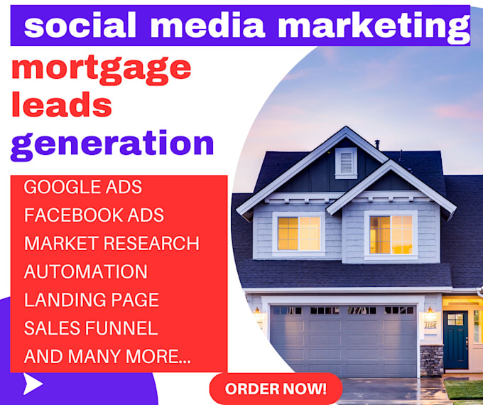 do mortgage leads facebook and google ad email automation
