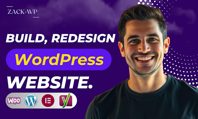 build wordpress website, create blog website or design, redesign wordpres