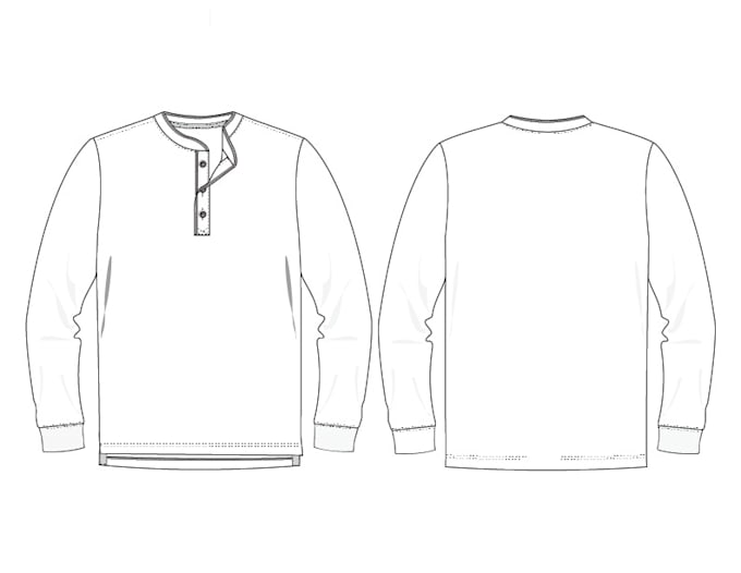 create flat sketches for apparel