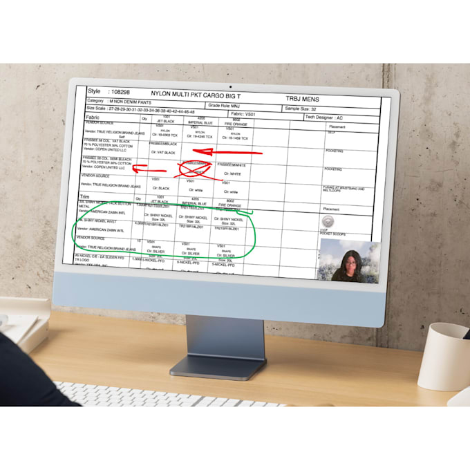 support sample reviews and tech pack issue resolution