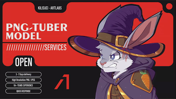create custom pngtuber character model avatar