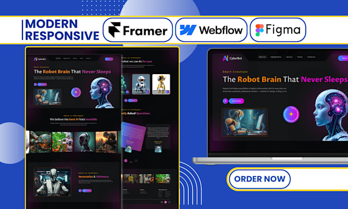 build canva website design landing page website design figma to framer website