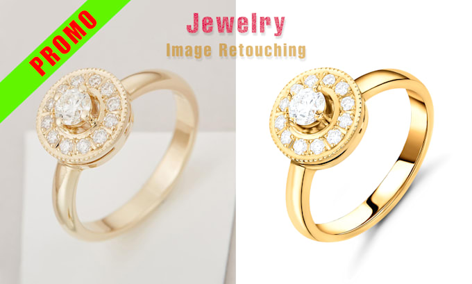 professional jewelry retouching, photoshop photo editing