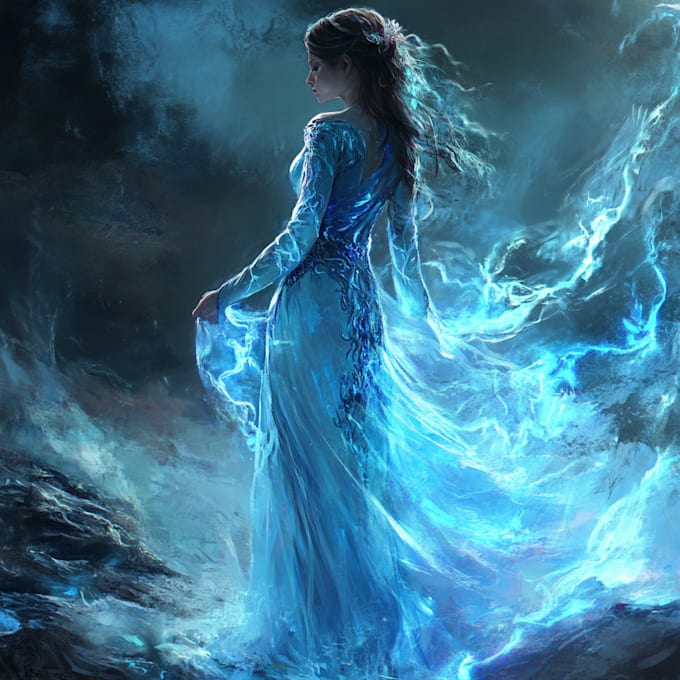 make a fantasy character art for you or similar