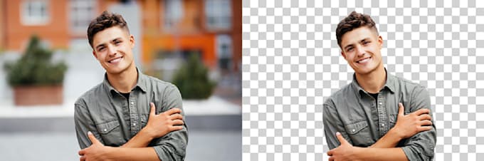 do professional background removal photo editing and cutout image