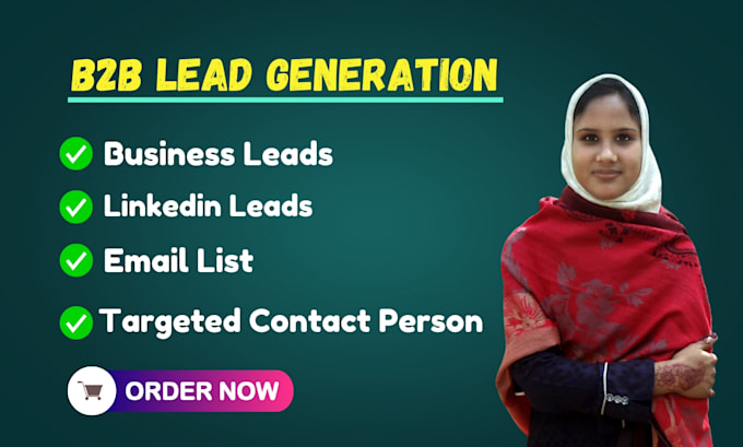 do b2b lead generation, linkedin leads and email list building