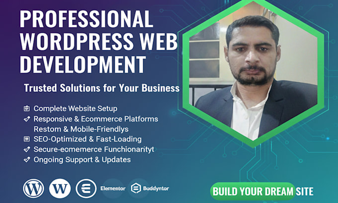 build landing pages and business websites