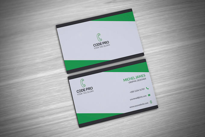 do modern business card