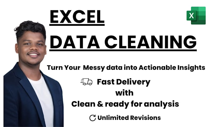 clean, format, remove duplicates and organize excel data